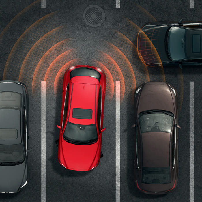 Система предупреждения о приближении объекта сзади